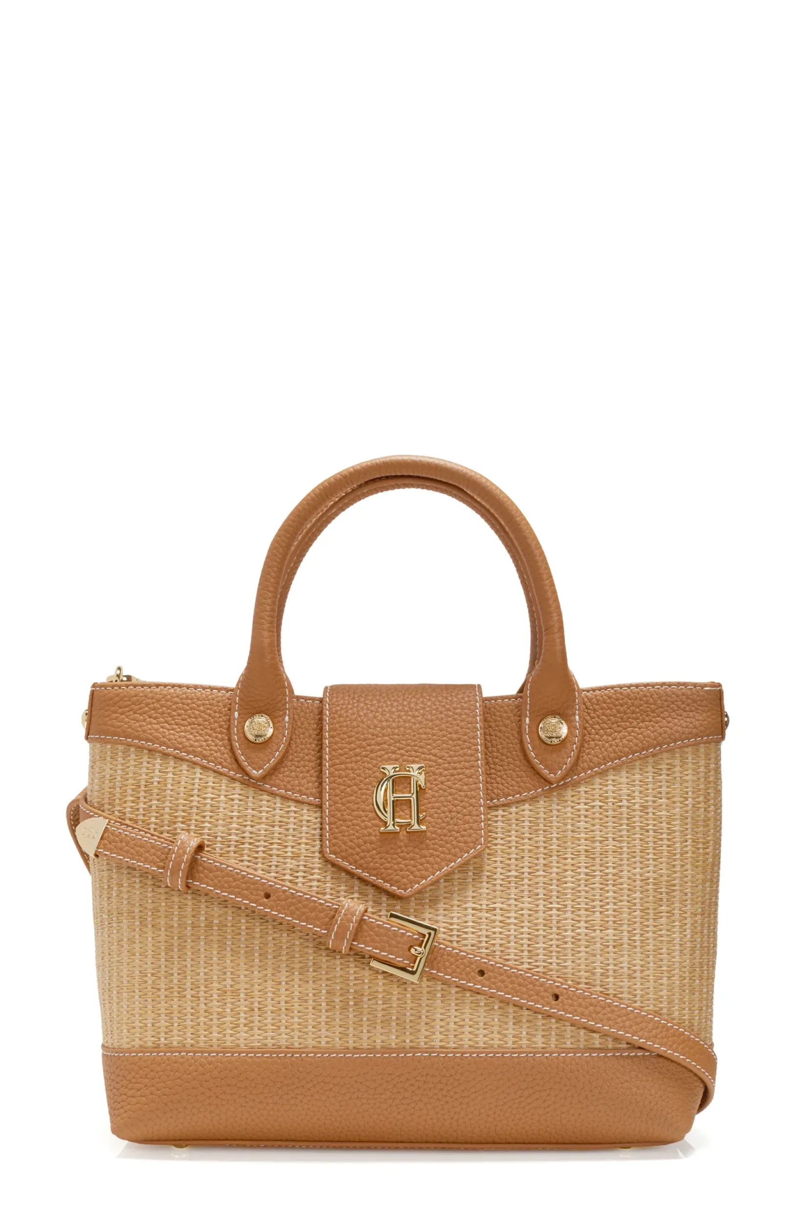 Holland Cooper Crossbody Bags|Tote Bags-Valencia Mini Tote Tan