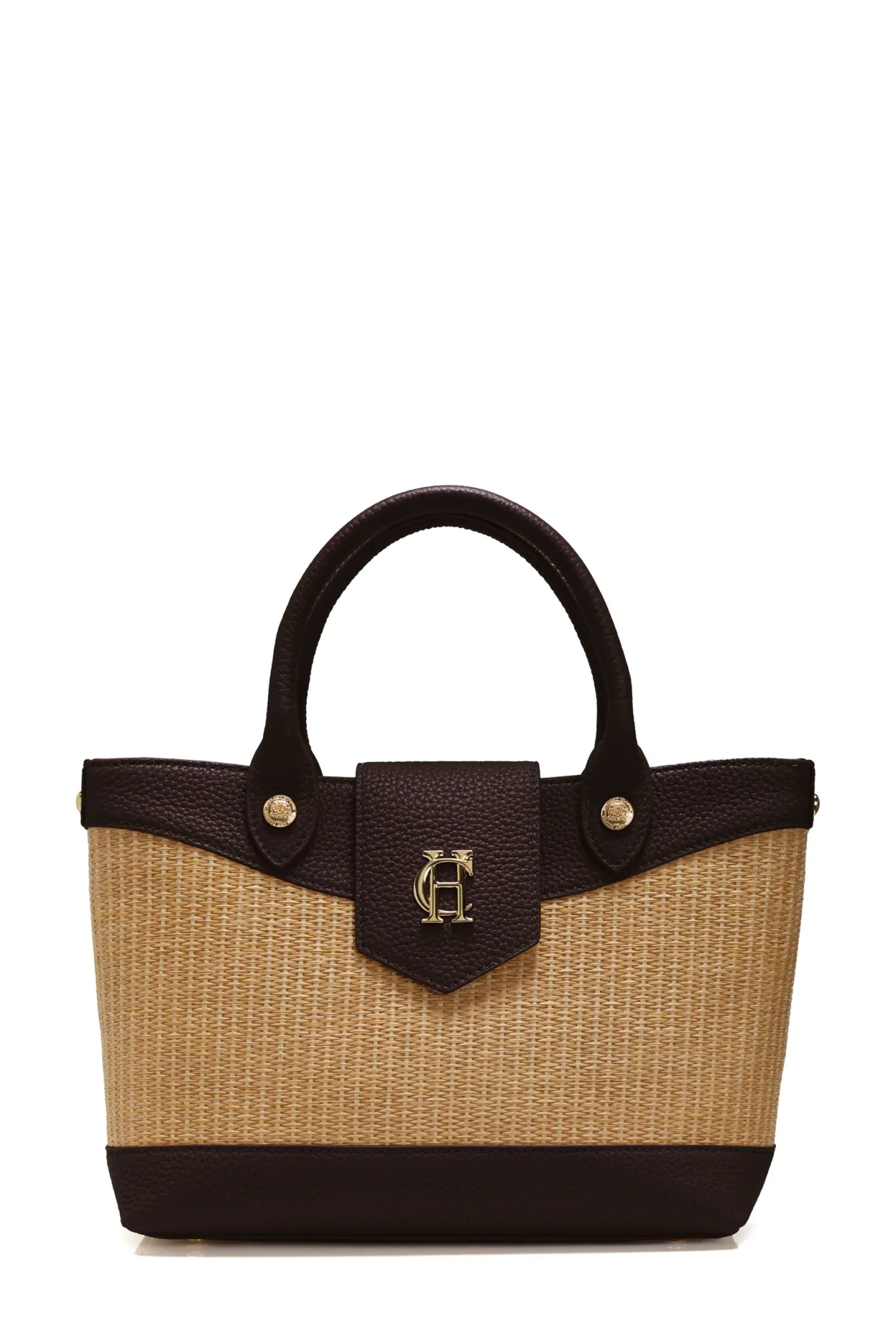 Holland Cooper Crossbody Bags|Tote Bags-Valencia Mini Tote Chocolate