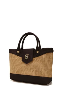 Holland Cooper Crossbody Bags|Tote Bags-Valencia Mini Tote Chocolate