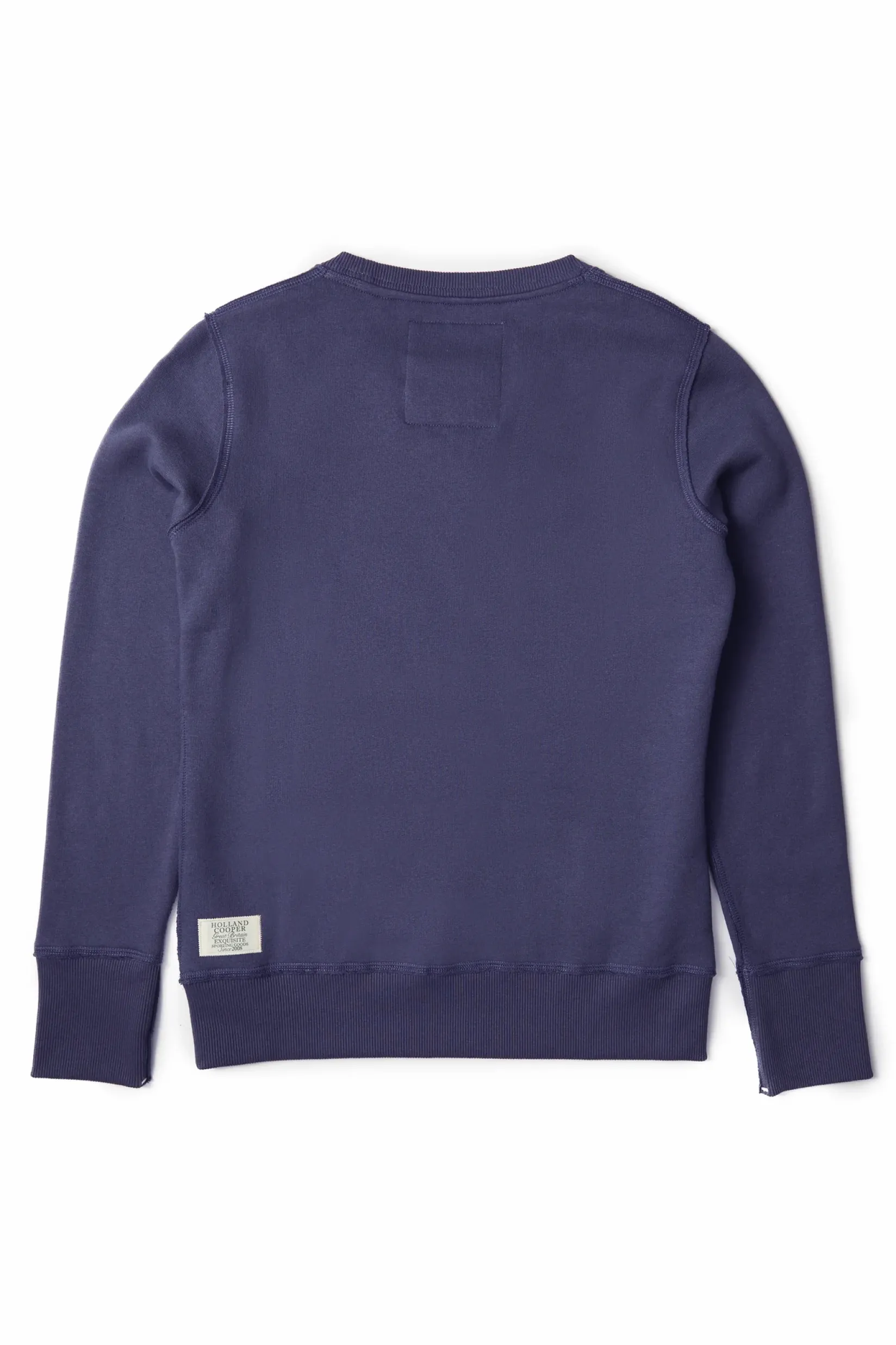 Holland Cooper Sweatshirts|Casualwear-Varsity Crew Yale Blue