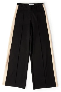 Holland Cooper Trousers|Jade's Top Picks-Wide Leg Pant Black