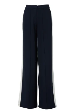 Holland Cooper Trousers|Seasonal Inspiration-Wide Leg Pant Ink Navy