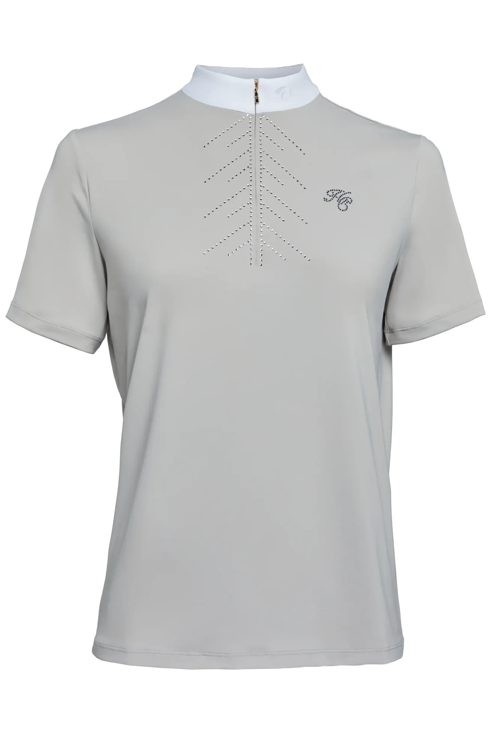 Holland Cooper Base Layers|Shop By Product-Windsor Short Sleeve Base Layer Pebble