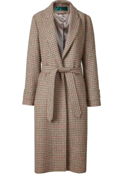 Holland Cooper Coats|In Stock Tailoring-Wrap Coat Charlton Tweed