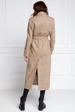 Holland Cooper Coats|In Stock Tailoring-Wrap Coat Charlton Tweed