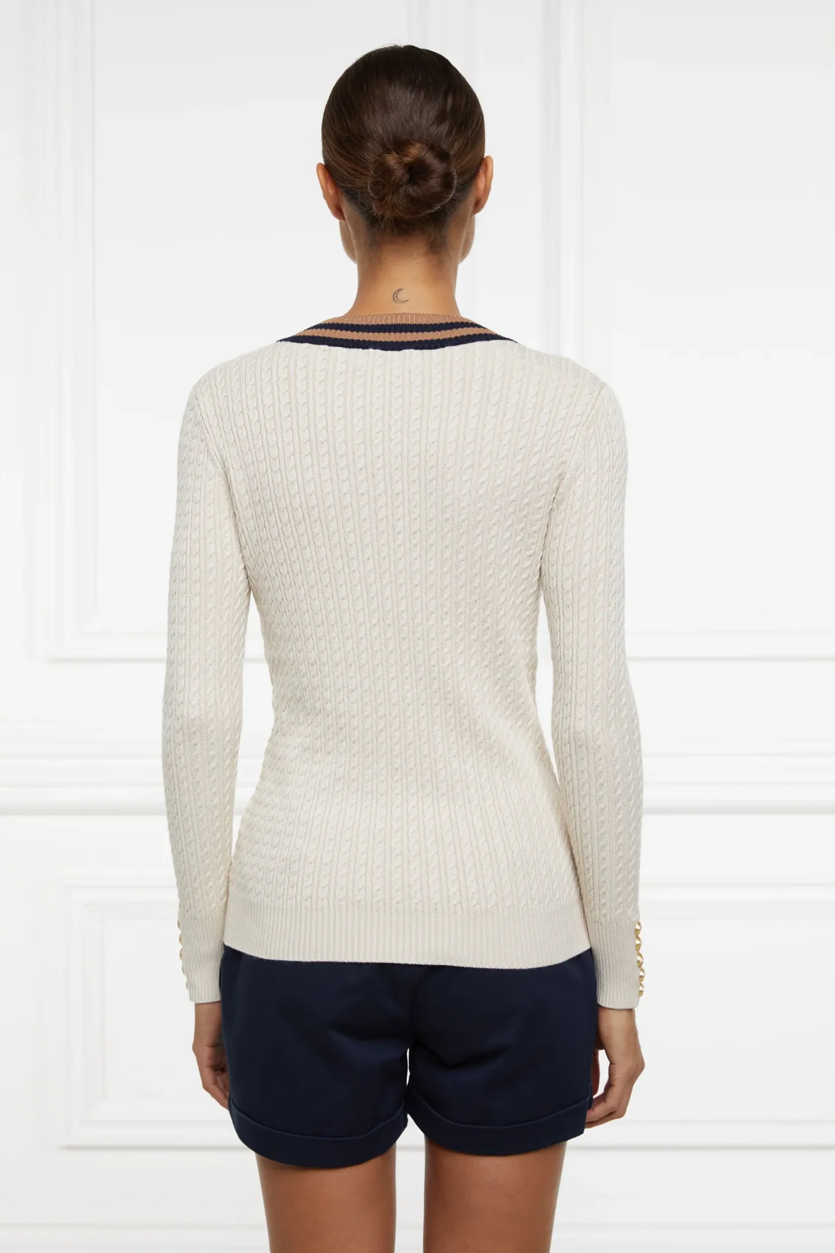 Holland Cooper Knitwear|Shop By Product-Zoe Knit Almond